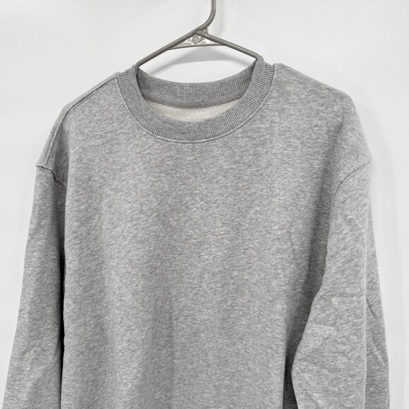 NEW Goodfellow & Co Ultra-Soft Fleece Sweatshirt - Gray - Size XL - Picture 3 of 8